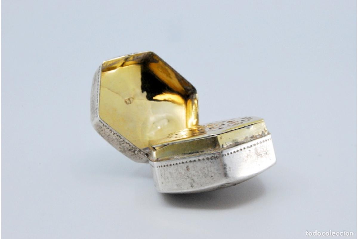 Joyeria: Caja de vinagretas, en oro y plata. - Foto 6
