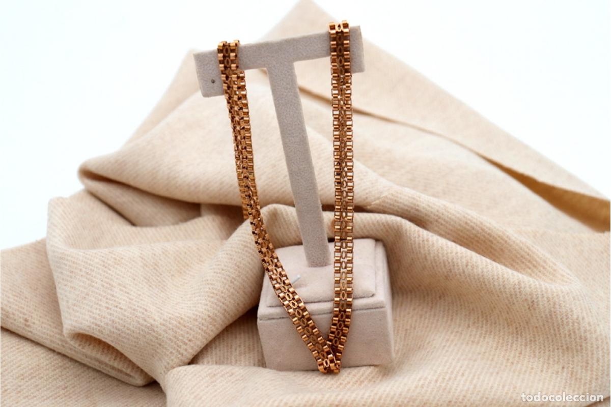 Joyeria: Collar/cadena de reloj de oro de 19,2 quilates - Foto 7