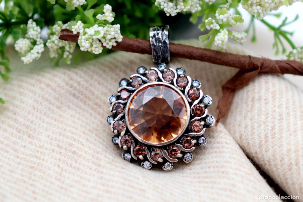 Joyeria: Conjunto de anillo y colgante, plata - Foto 6