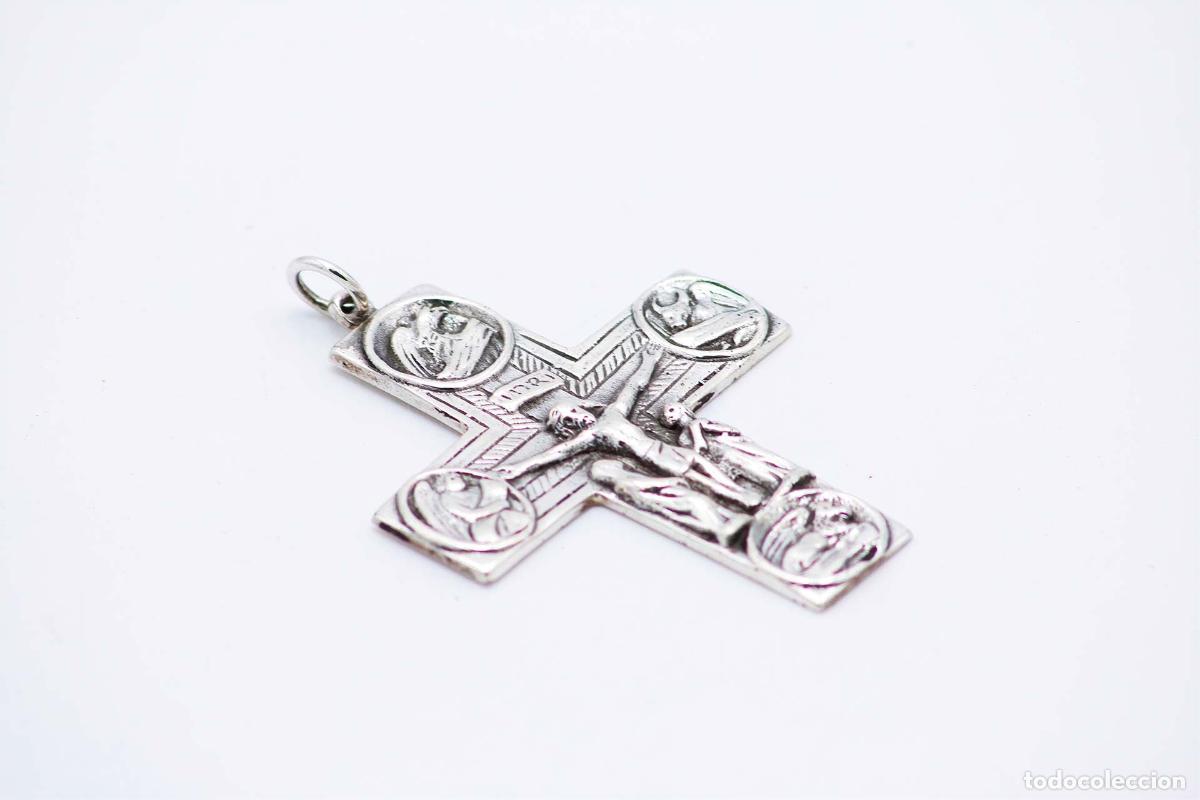 Joyeria: Colgante de crucifijo de plata - Foto 1