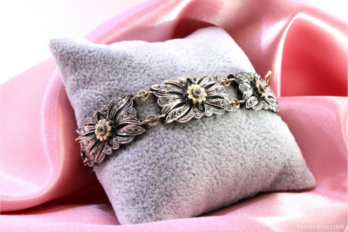 Joyeria: Pulsera en oro y plata de 19,2K. - Foto 5