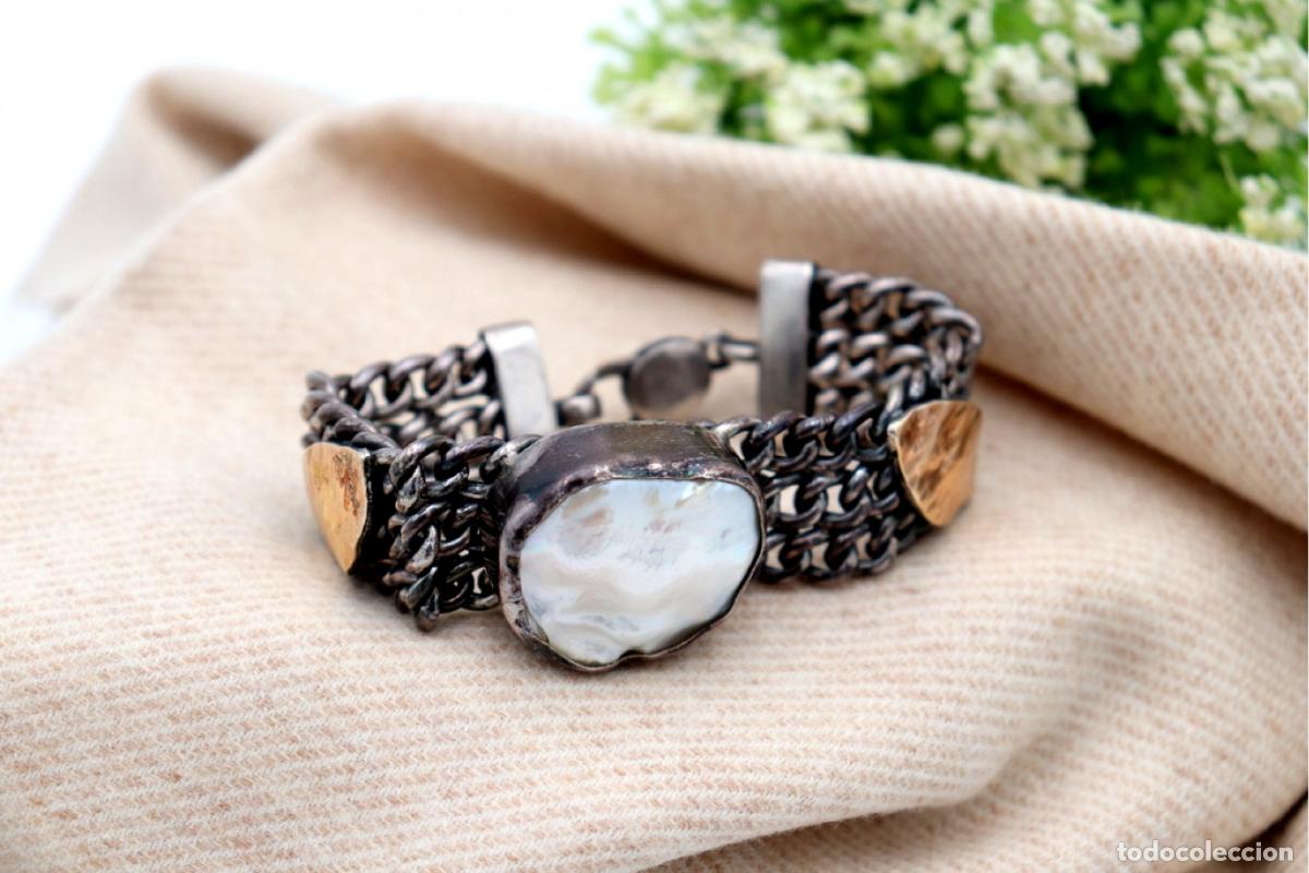 Joyeria: Pulsera de oro y plata - Foto 2