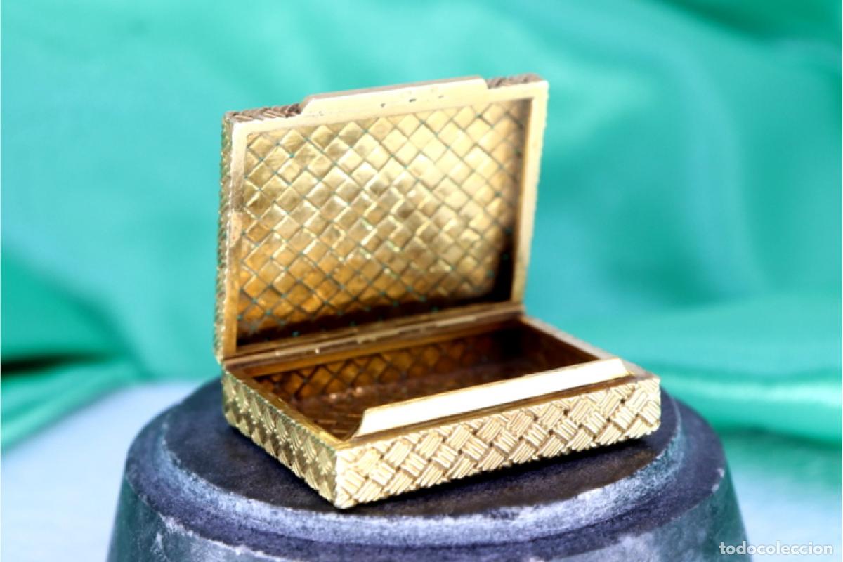 Joyeria: 29 gramos - Caja de rap&eacute; de oro de 18 quilates - Foto 6
