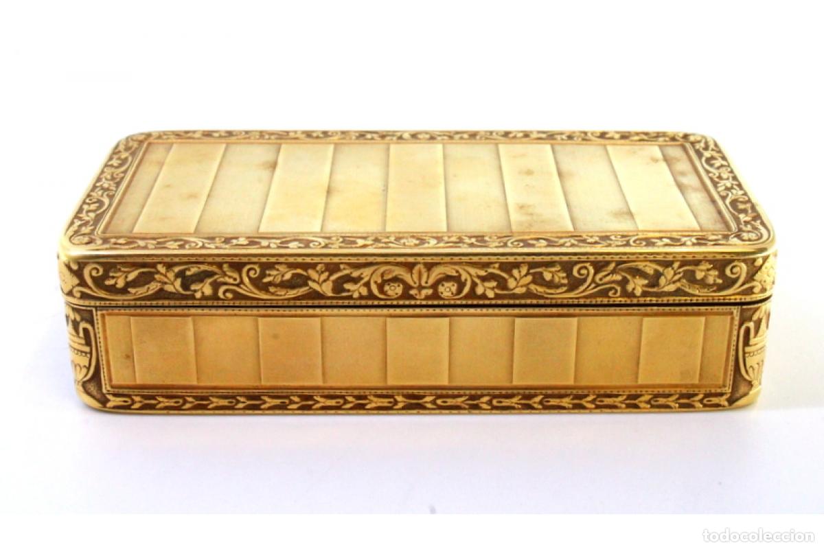 Joyeria: 169 gramos - Caja de rap&eacute;, en Oro de 18 quilates - Foto 4
