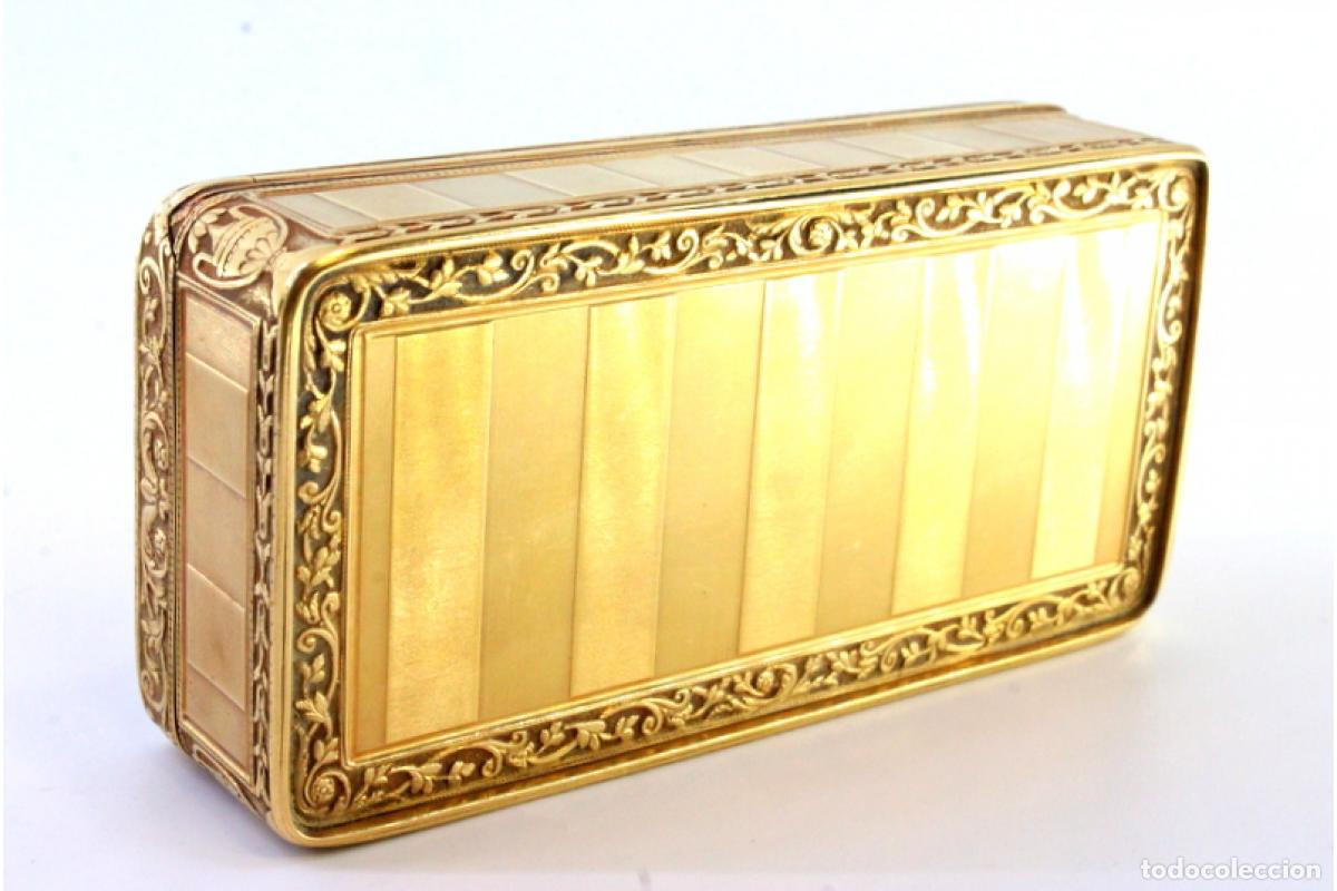 Joyeria: 169 gramos - Caja de rap&eacute;, en Oro de 18 quilates - Foto 6