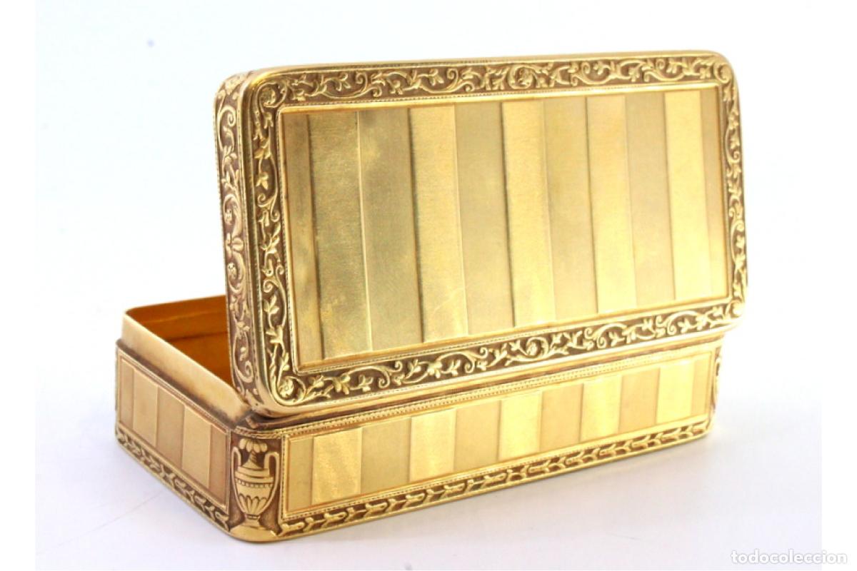 Joyeria: 169 gramos - Caja de rap&eacute;, en Oro de 18 quilates - Foto 7
