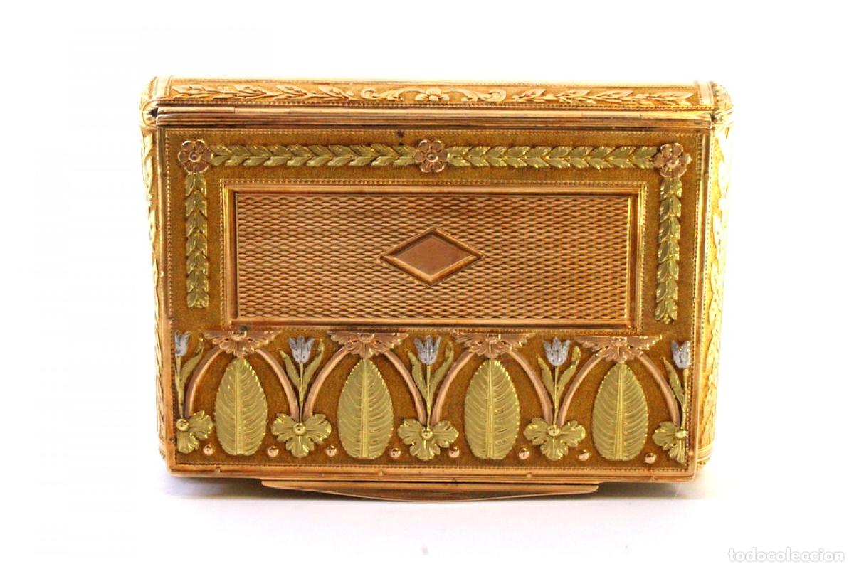 Joyeria: 73 gramos - Caja de rap&eacute;, en Oro de 18 quilates - Foto 2