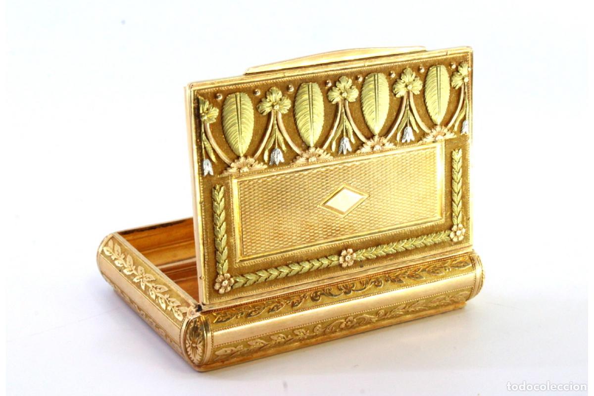 Joyeria: 73 gramos - Caja de rap&eacute;, en Oro de 18 quilates - Foto 3