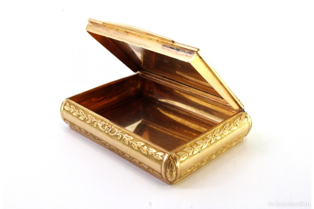 Joyeria: 73 gramos - Caja de rap&eacute;, en Oro de 18 quilates - Foto 5