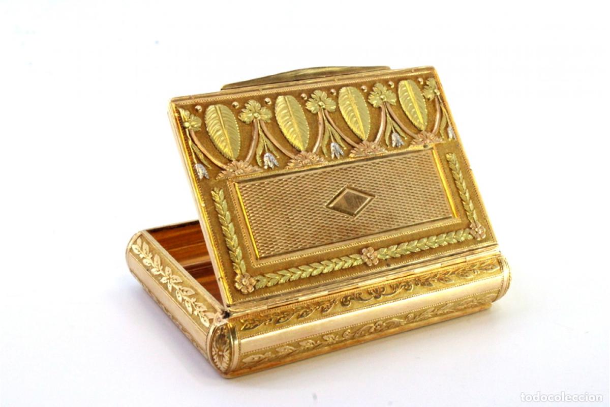 Joyeria: 73 gramos - Caja de rap&eacute;, en Oro de 18 quilates - Foto 6