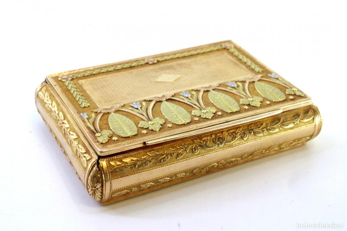 Joyeria: 73 gramos - Caja de rap&eacute;, en Oro de 18 quilates - Foto 8