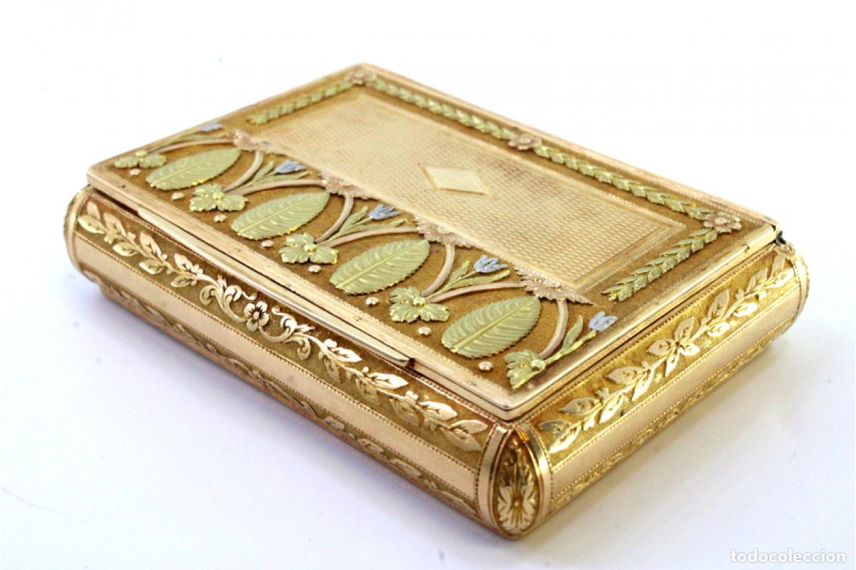 Joyeria: 73 gramos - Caja de rap&eacute;, en Oro de 18 quilates - Foto 9