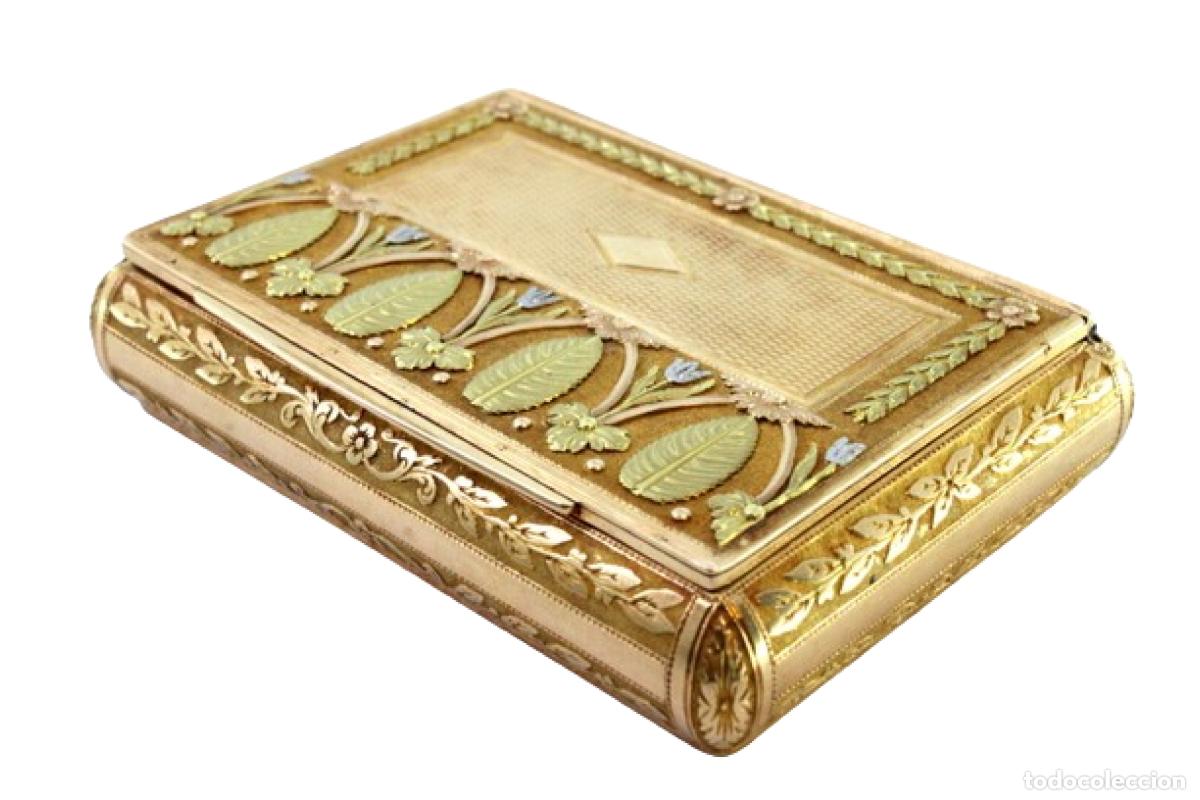 Joyeria: 73 gramos - Caja de rap&eacute;, en Oro de 18 quilates - Foto 1
