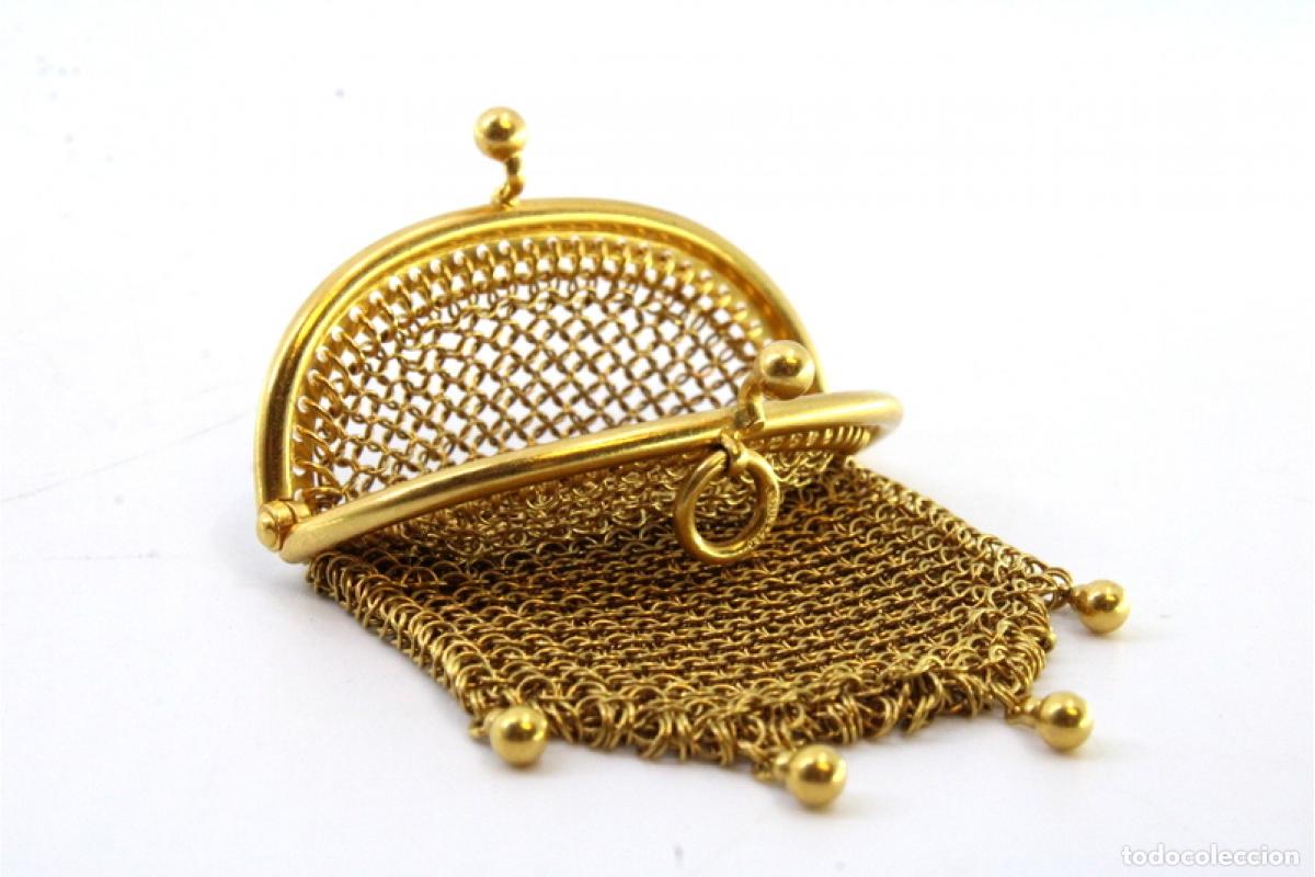 Joyeria: Monedero de oro de 18 quilates de 20 gramos - Foto 5