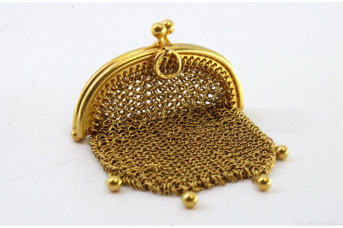 Joyeria: Monedero de oro de 18 quilates de 20 gramos - Foto 6