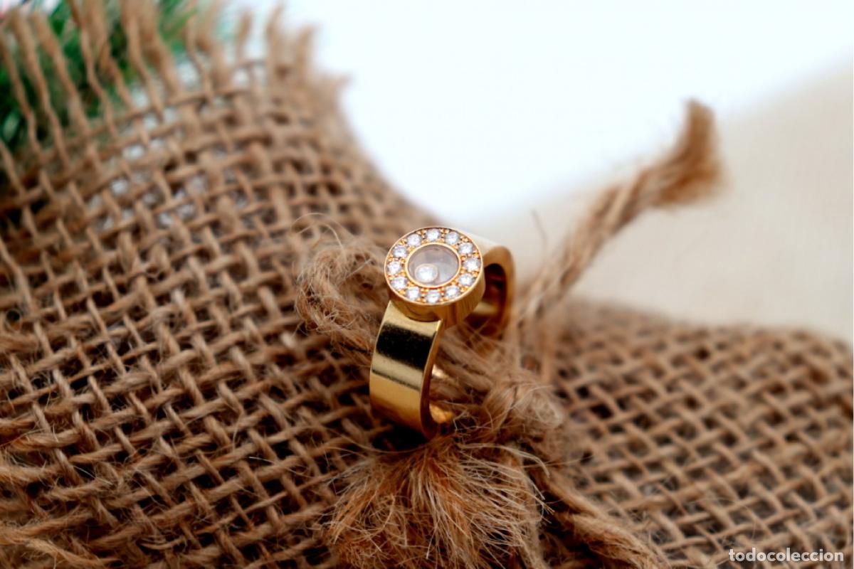 Joyeria: Anillo de oro de 18 quilates con diamantes - Foto 2