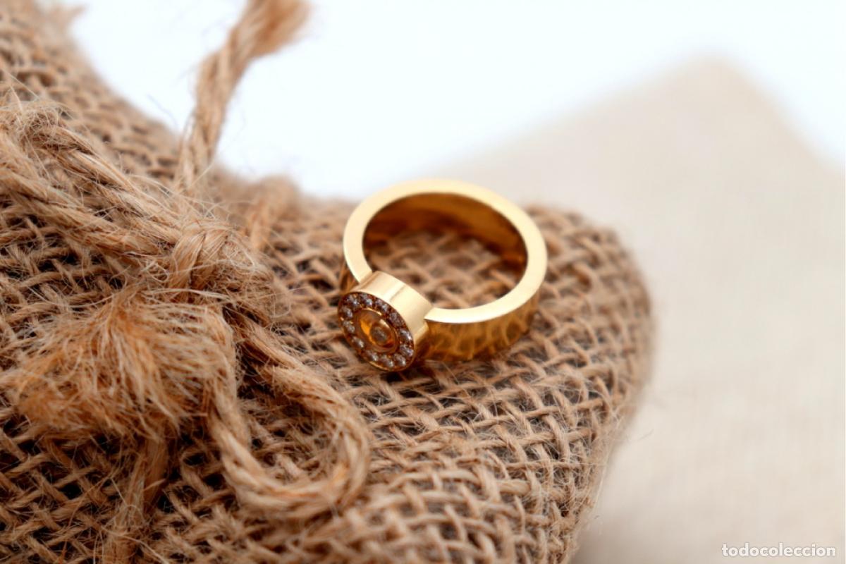 Joyeria: Anillo de oro de 18 quilates con diamantes - Foto 3