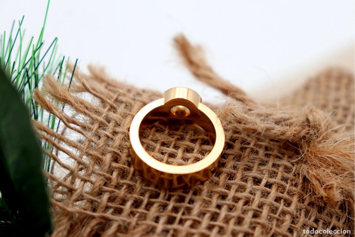 Joyeria: Anillo de oro de 18 quilates con diamantes - Foto 6
