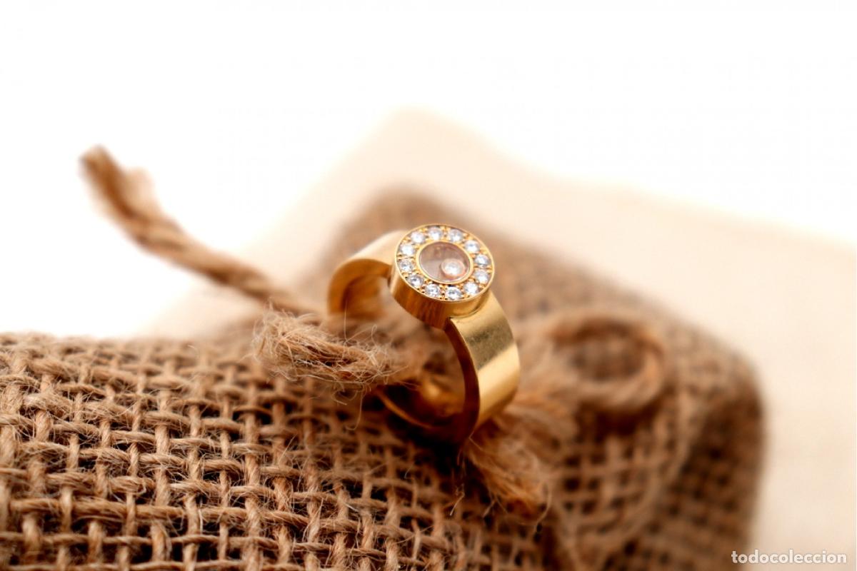 Joyeria: Anillo de oro de 18 quilates con diamantes - Foto 7