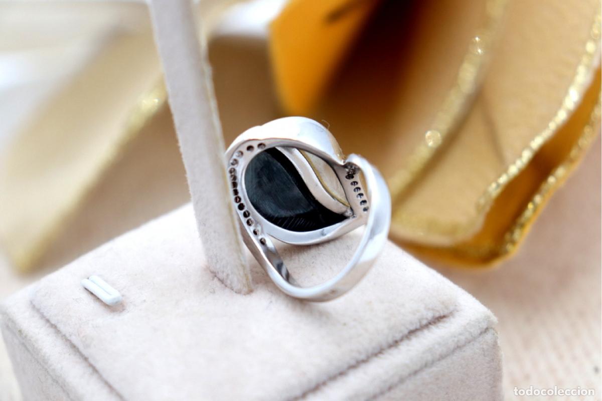 Joyeria: Anillo de oro de 18 quilates con diamantes - Foto 5