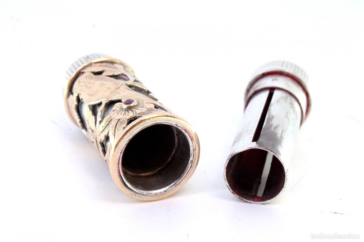 Joyeria: 55 gramos - L&aacute;piz labial de oro de 18 quilates - Foto 3