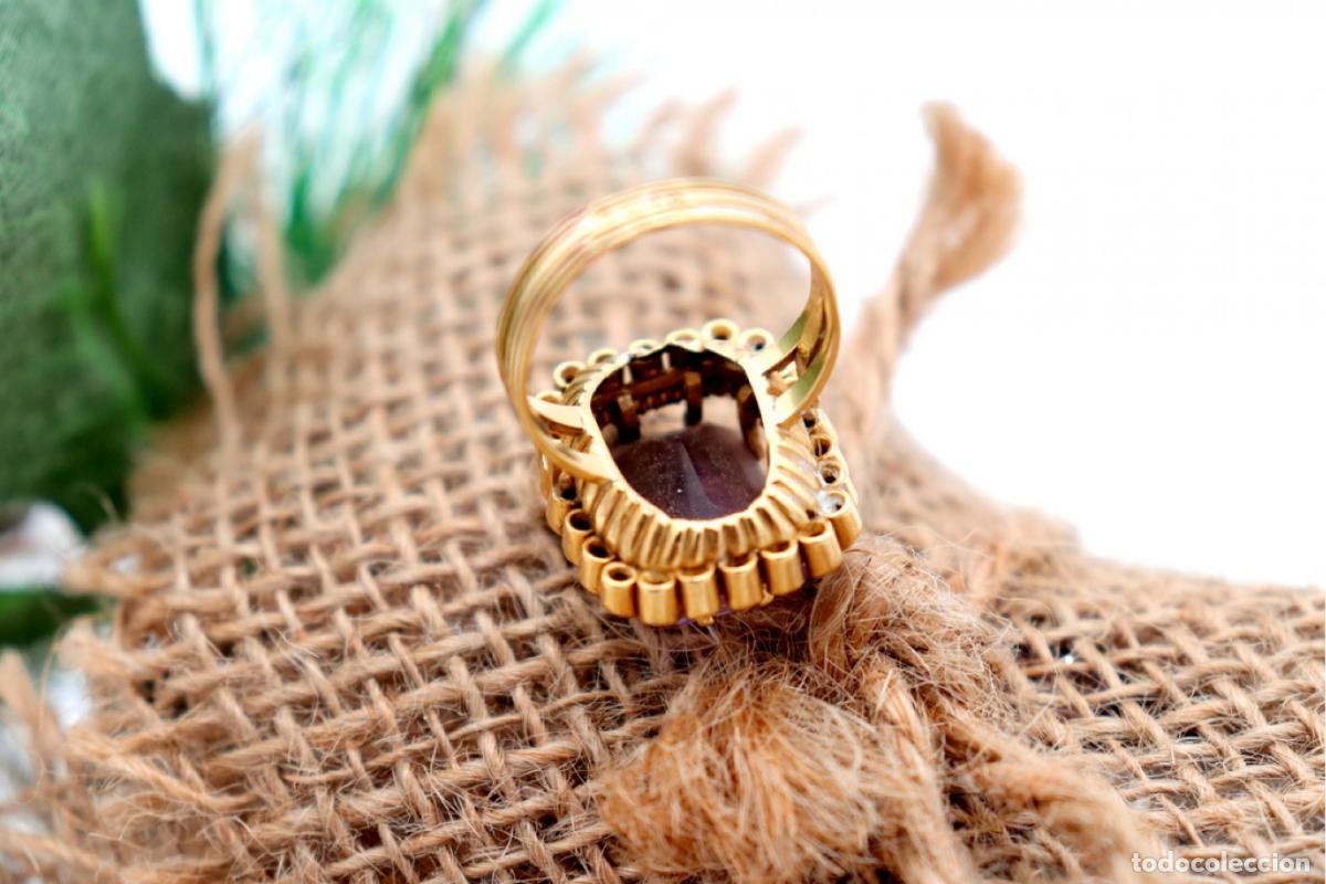 Joyeria: Anillo de oro de 19,2 quilates con diamantes - Foto 2