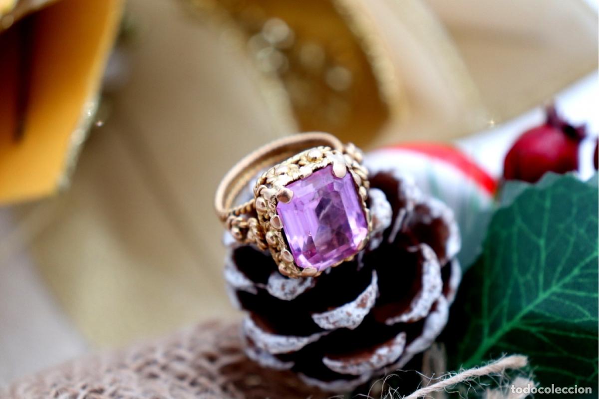 Joyeria: Anillo de oro de 19,2 quilates con rub&iacute; - Foto 6
