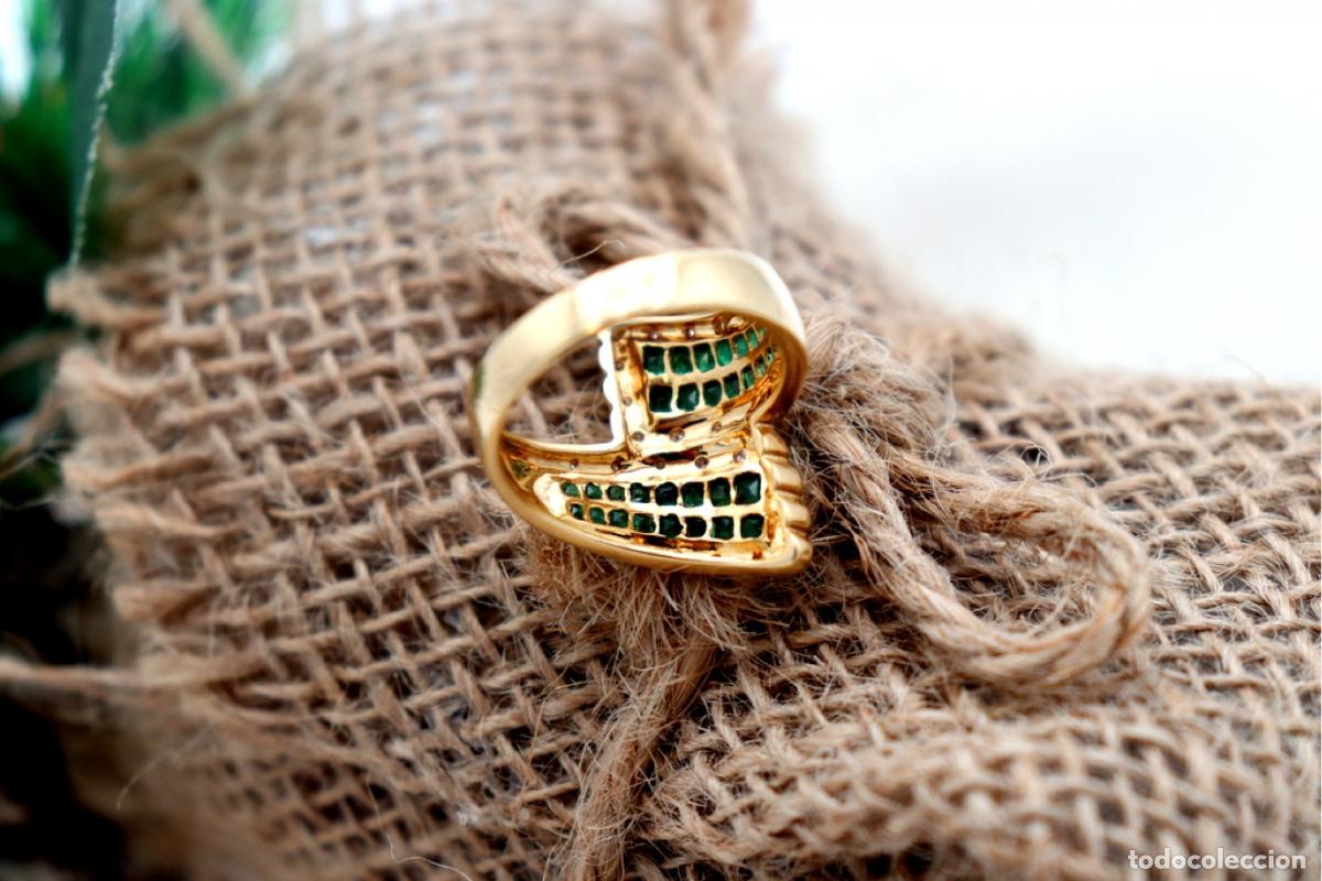 Joyeria: Anillo de oro de 19,2 quilates con diamantes - Foto 5