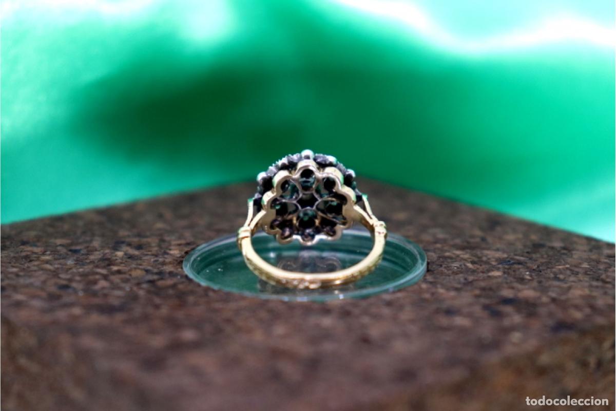 Joyeria: Anillo en oro y plata de 19,2K. - Foto 5