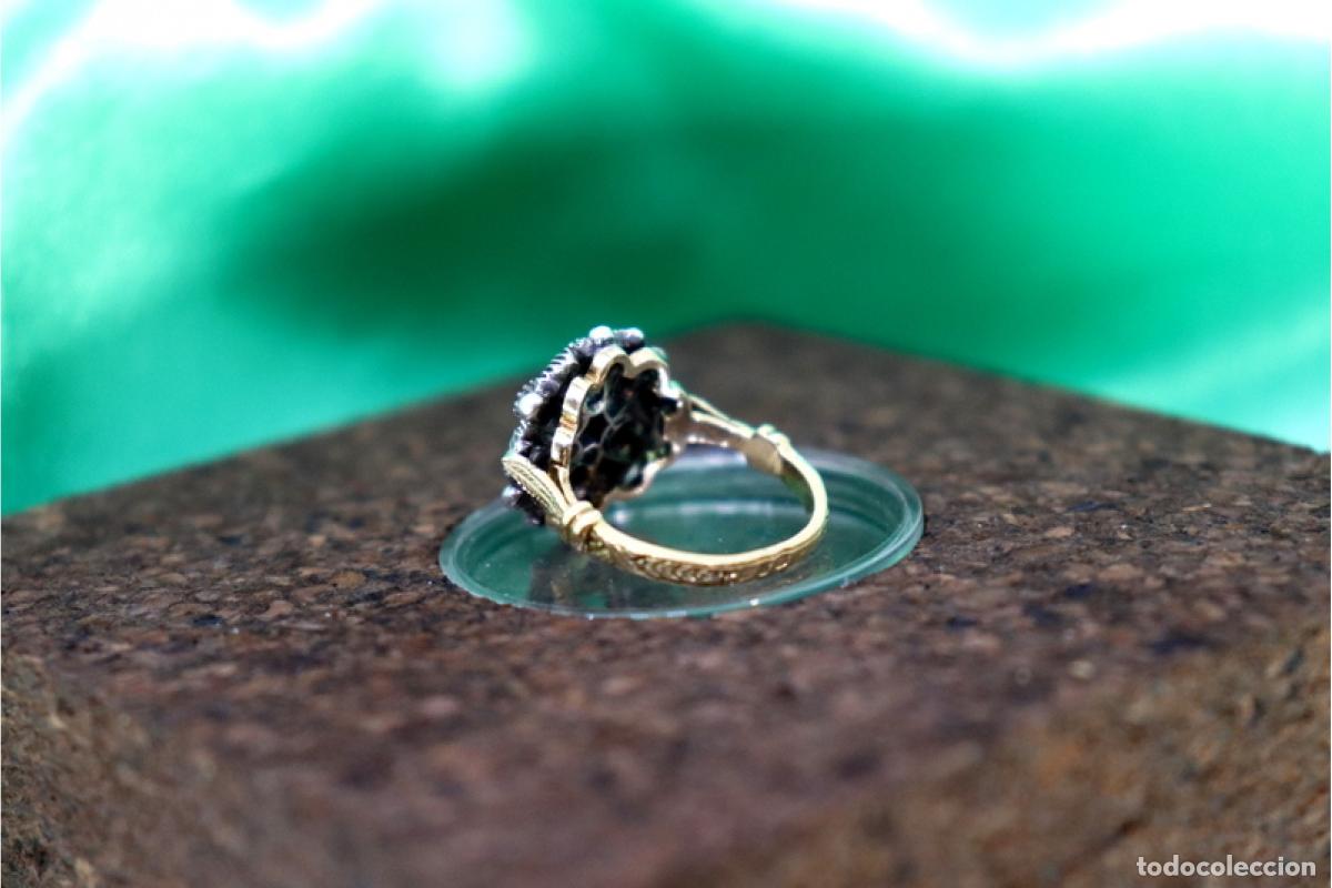 Joyeria: Anillo en oro y plata de 19,2K. - Foto 7
