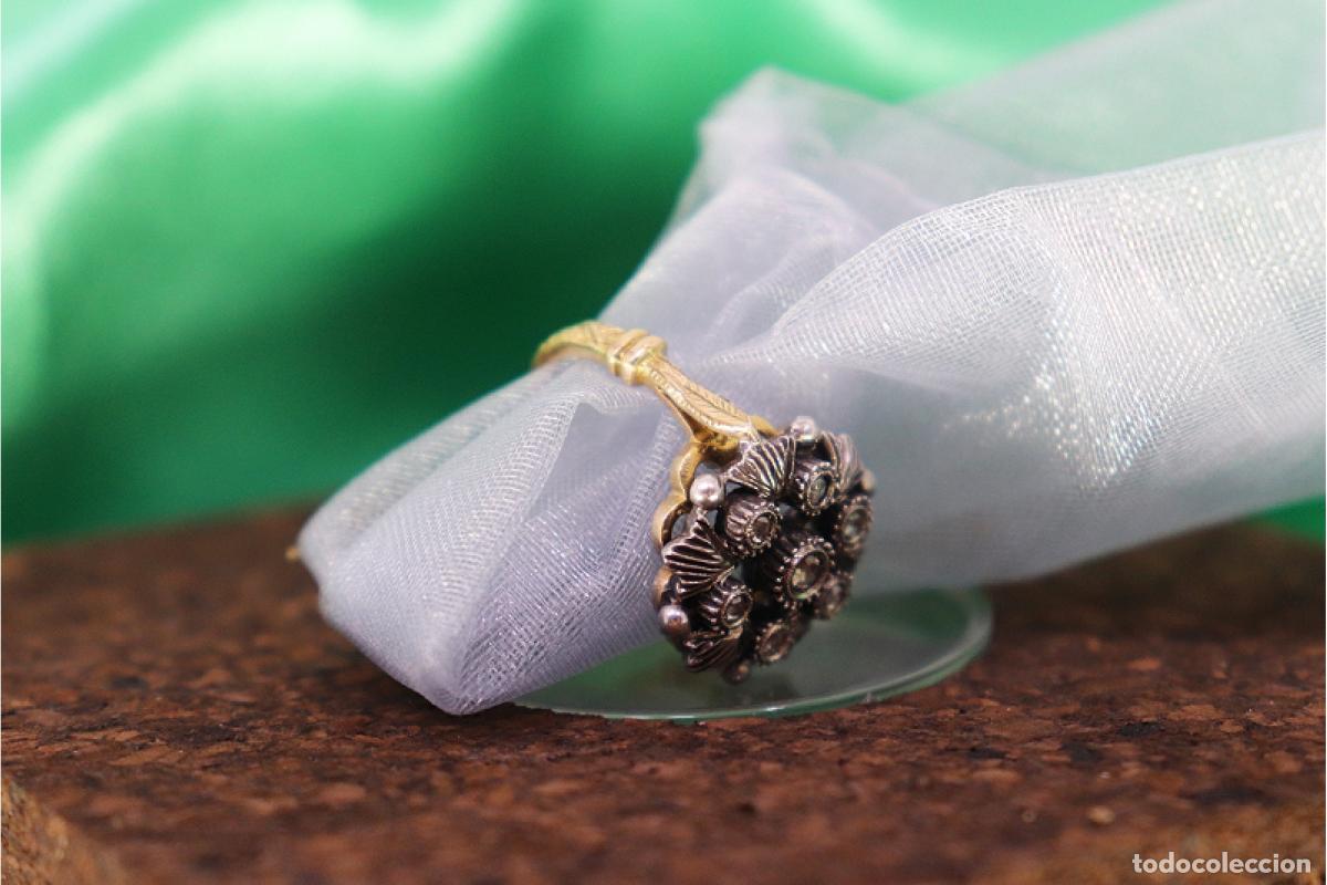 Joyeria: Anillo en oro y plata de 19,2K. - Foto 1