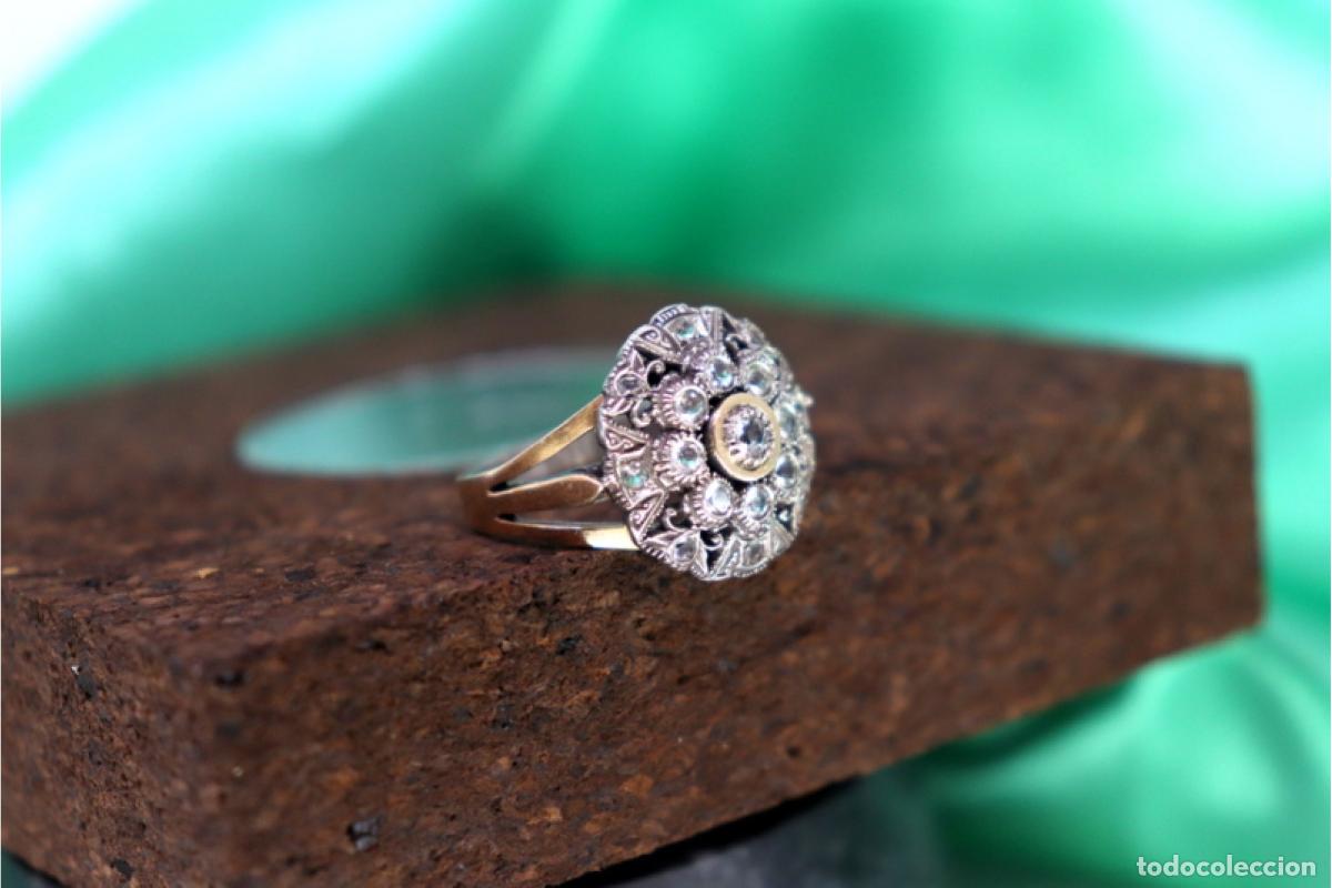 Joyeria: Anillo en oro y plata de 19,2K. - Foto 5