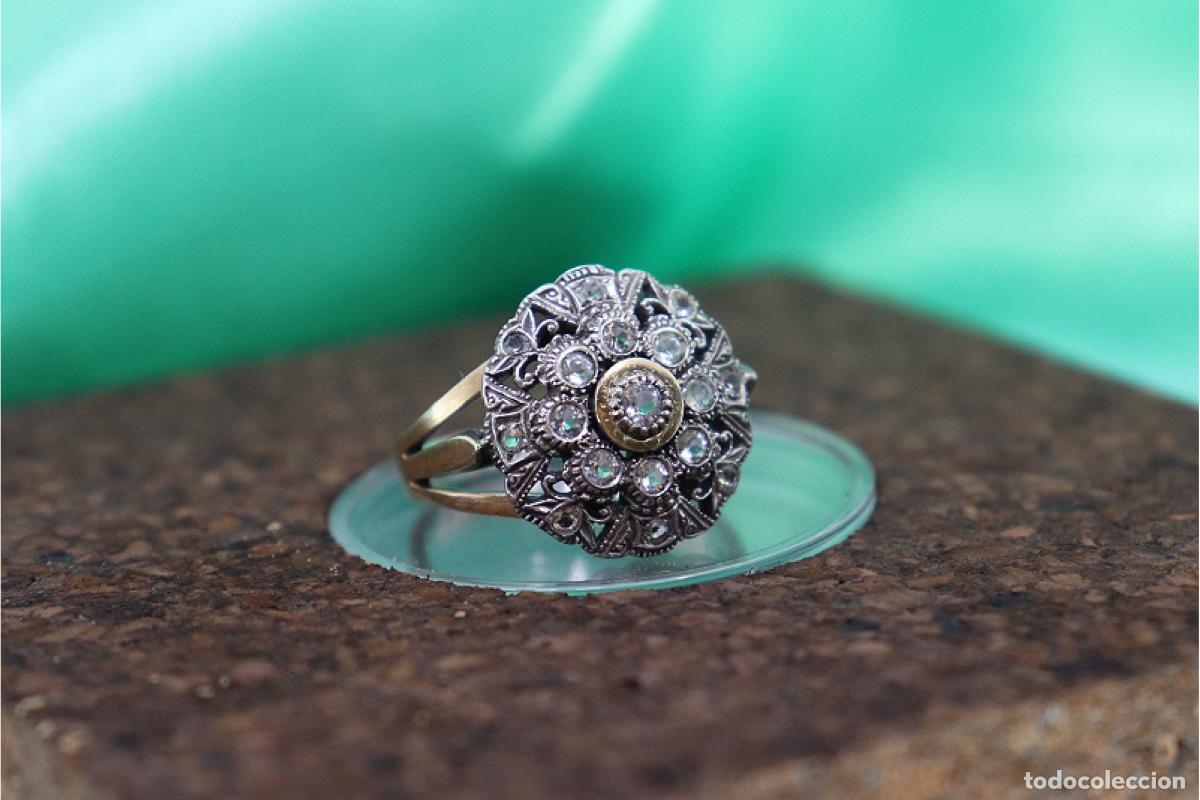 Joyeria: Anillo en oro y plata de 19,2K. - Foto 1