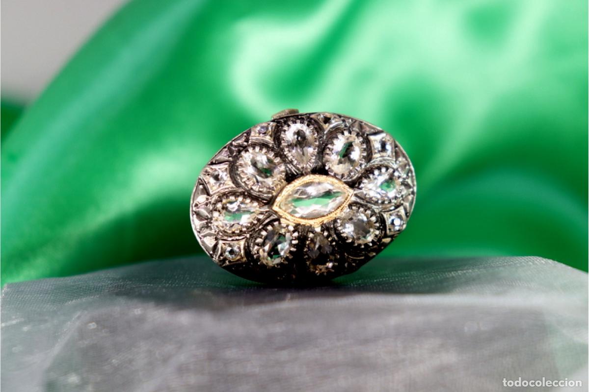 Joyeria: Anillo en oro y plata de 19,2K. - Foto 5