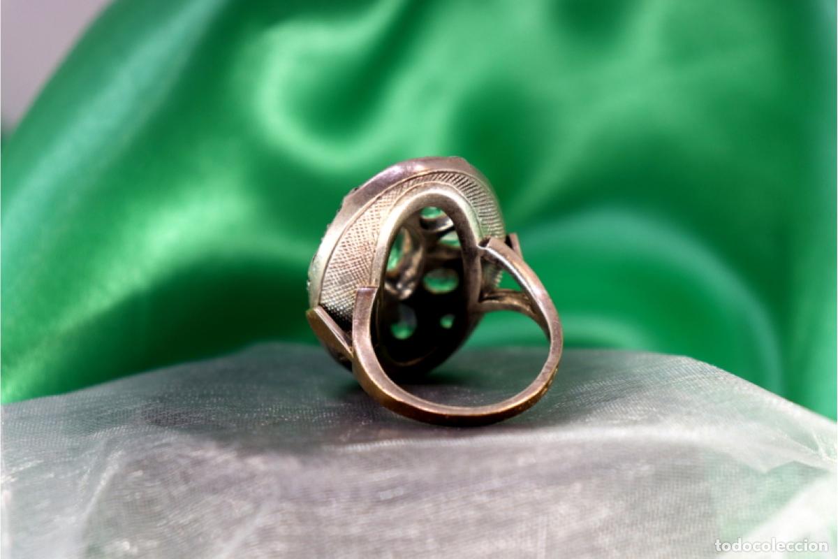 Joyeria: Anillo en oro y plata de 19,2K. - Foto 7