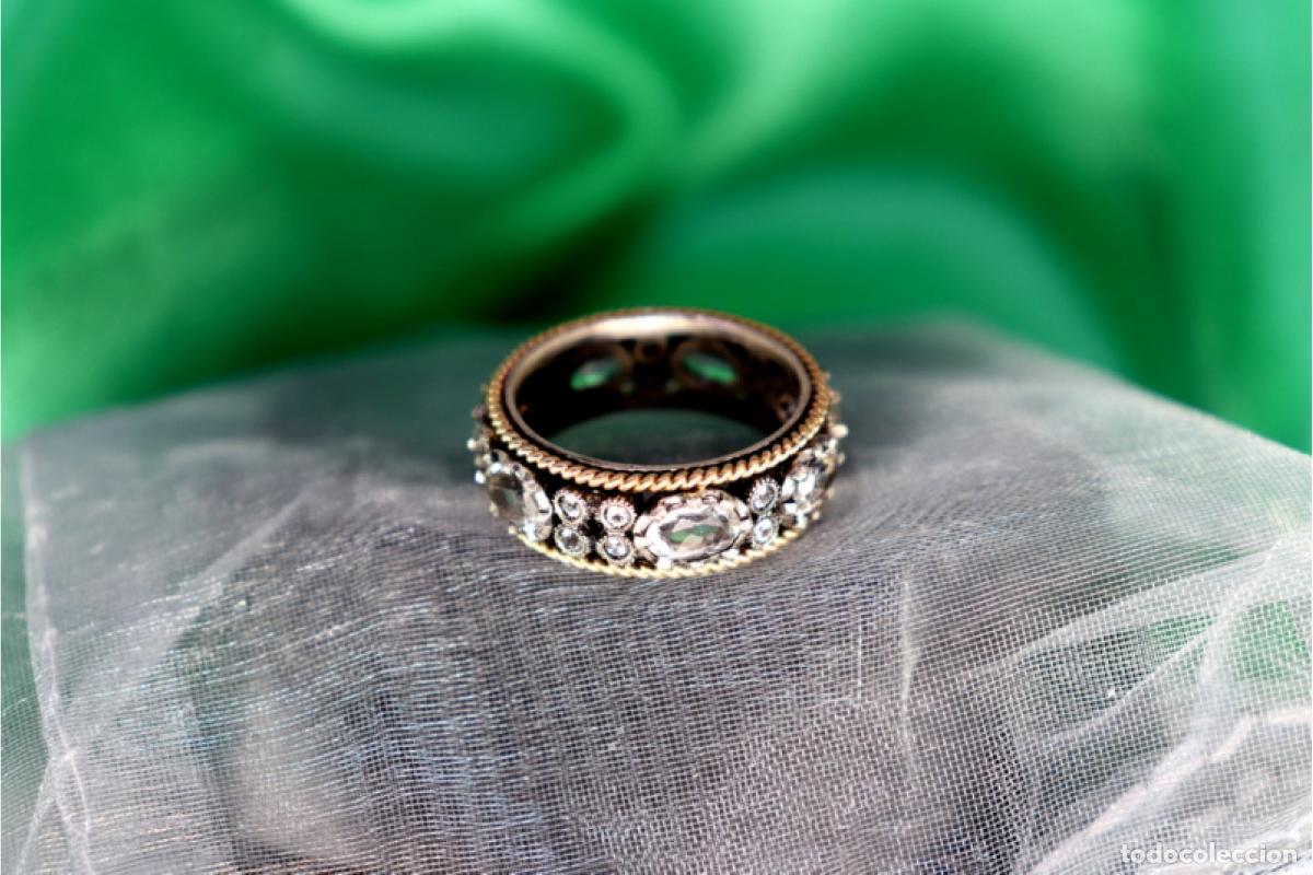 Joyeria: Anillo en oro y plata de 19,2K. - Foto 6