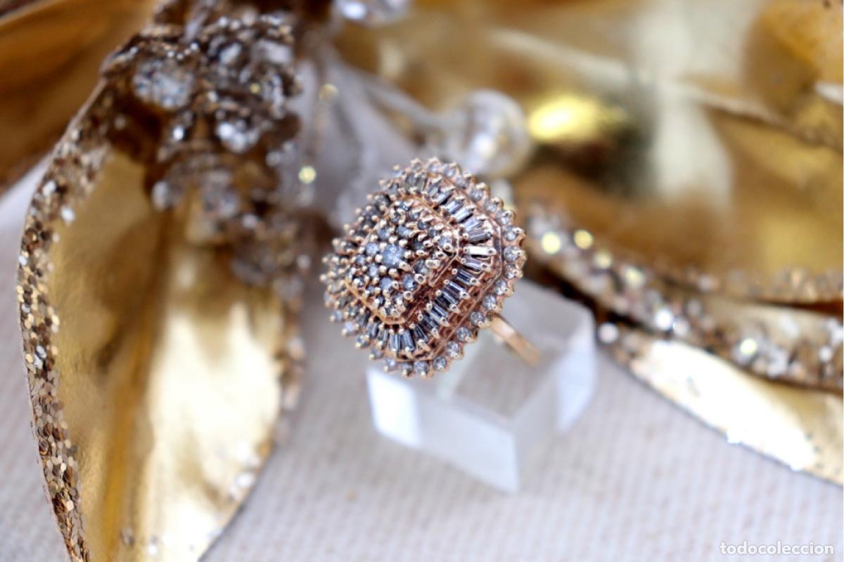 Joyeria: Anillo de oro con diamantes - Foto 2