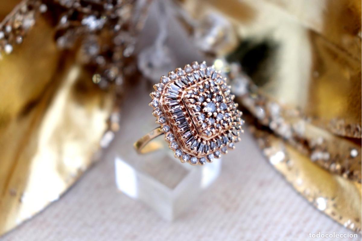 Joyeria: Anillo de oro con diamantes - Foto 1