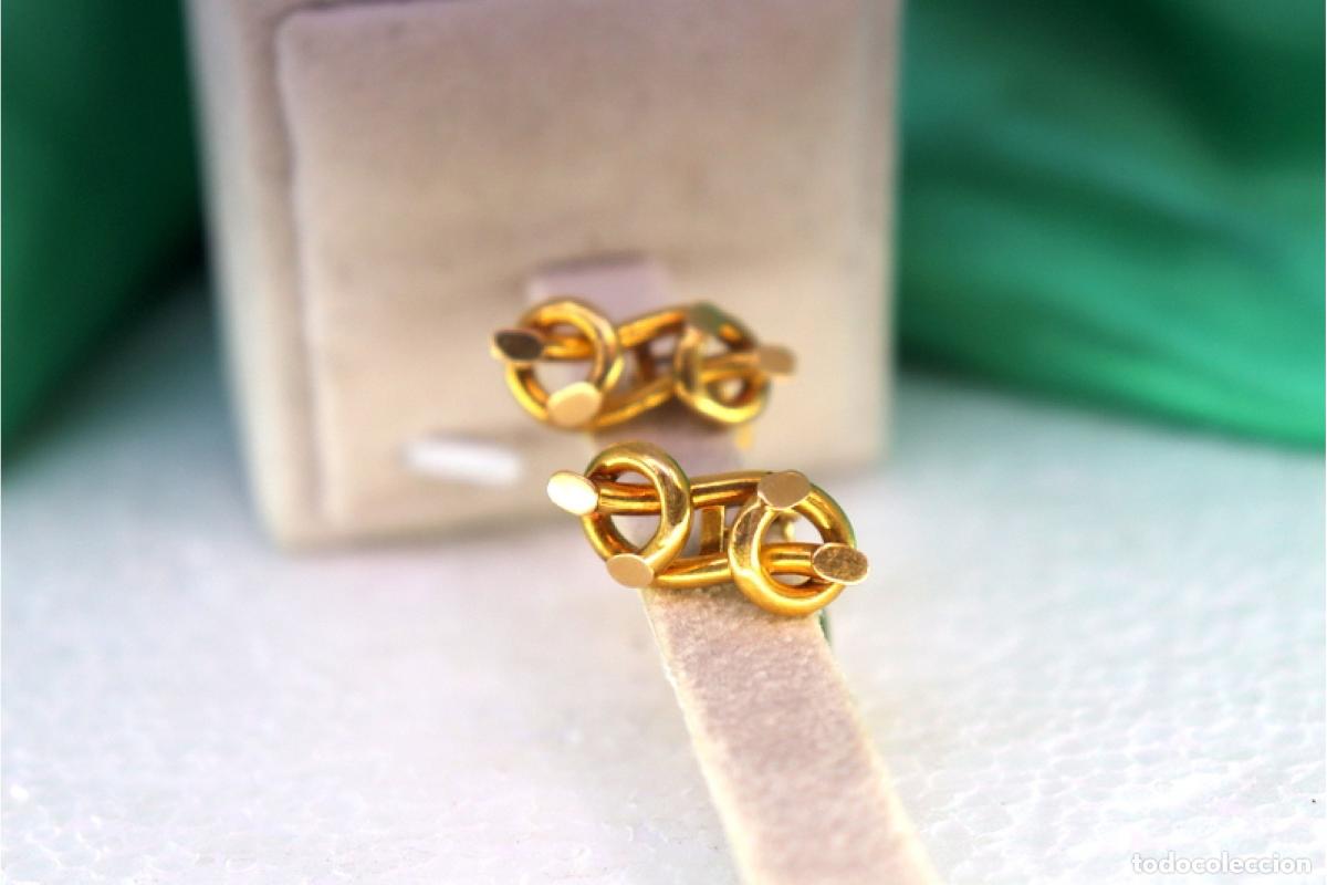 Joyeria: Gemelos de oro de 19,2 quilates - Foto 3