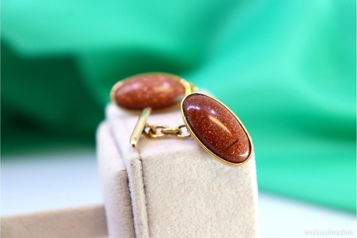 Joyeria: Gemelos de oro de 19,2 quilates - Foto 3