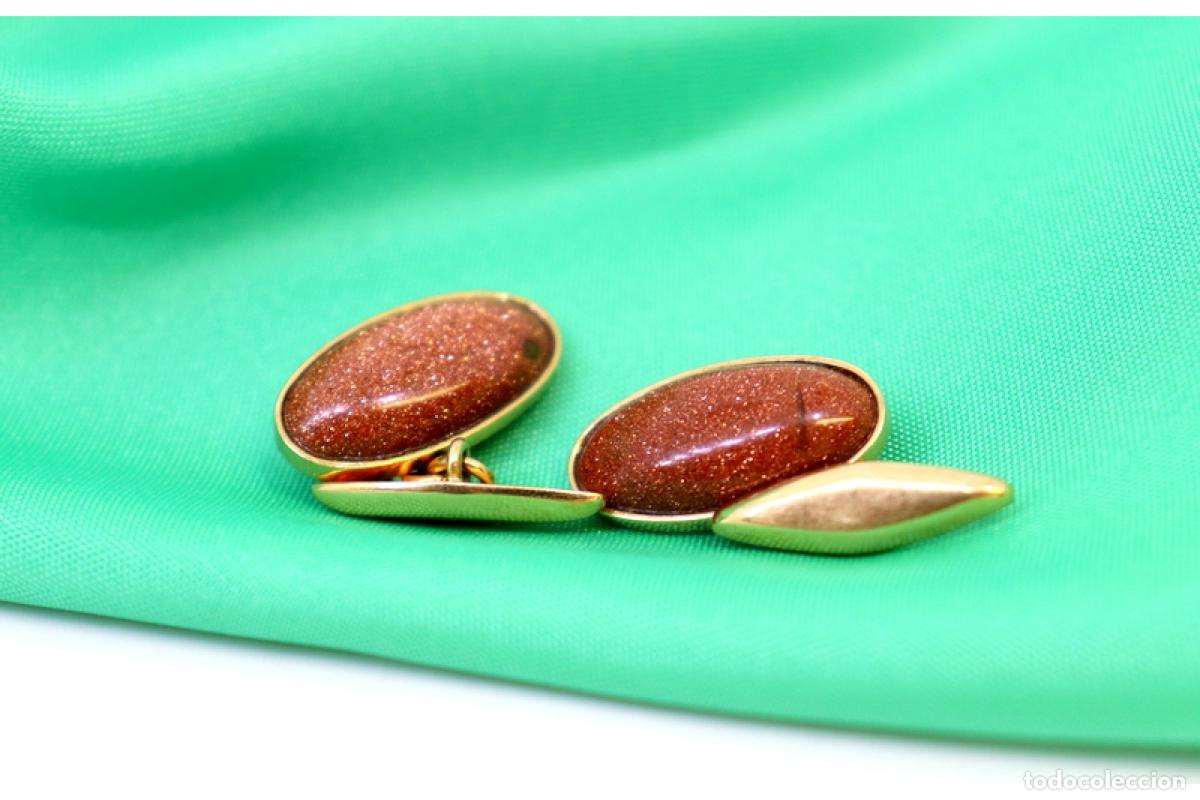 Joyeria: Gemelos de oro de 19,2 quilates - Foto 4