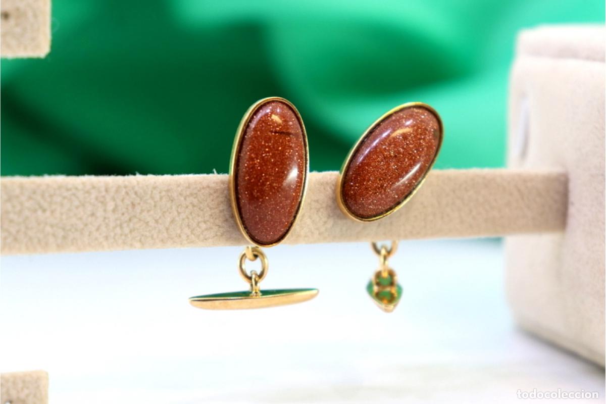 Joyeria: Gemelos de oro de 19,2 quilates - Foto 5