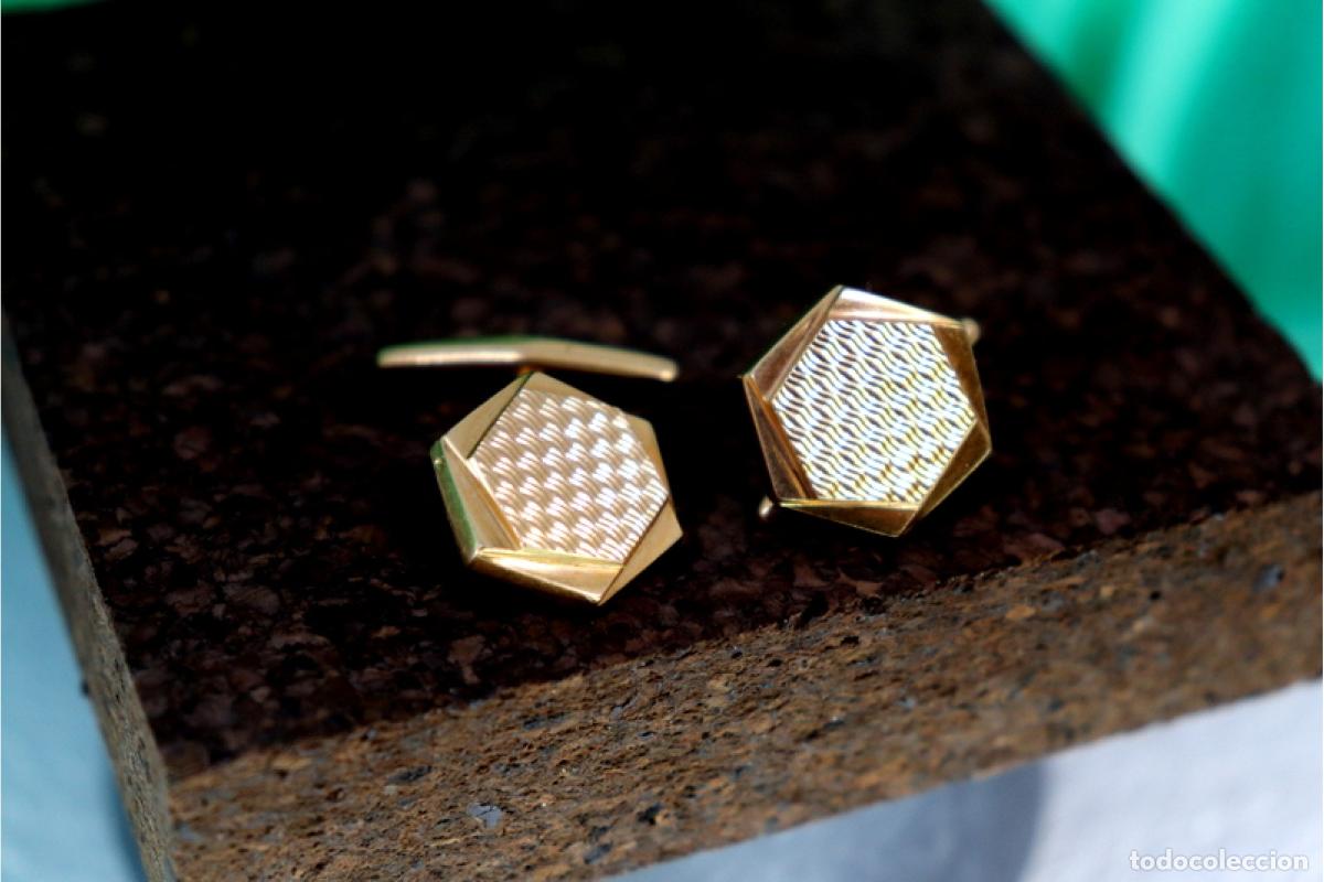 Joyeria: Gemelos de oro de 19,2 quilates - Foto 2