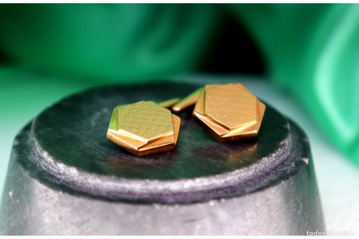 Joyeria: Gemelos de oro de 19,2 quilates - Foto 6