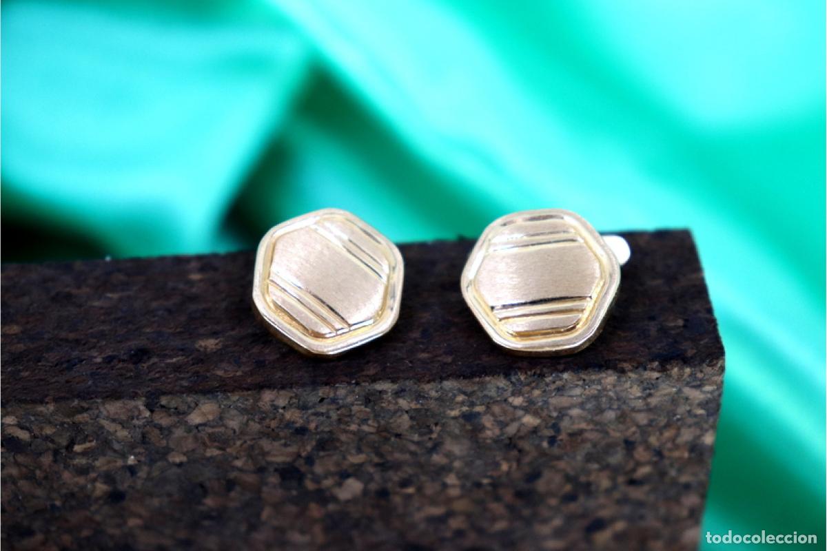 Joyeria: Gemelos de oro de 19,2 quilates - Foto 4