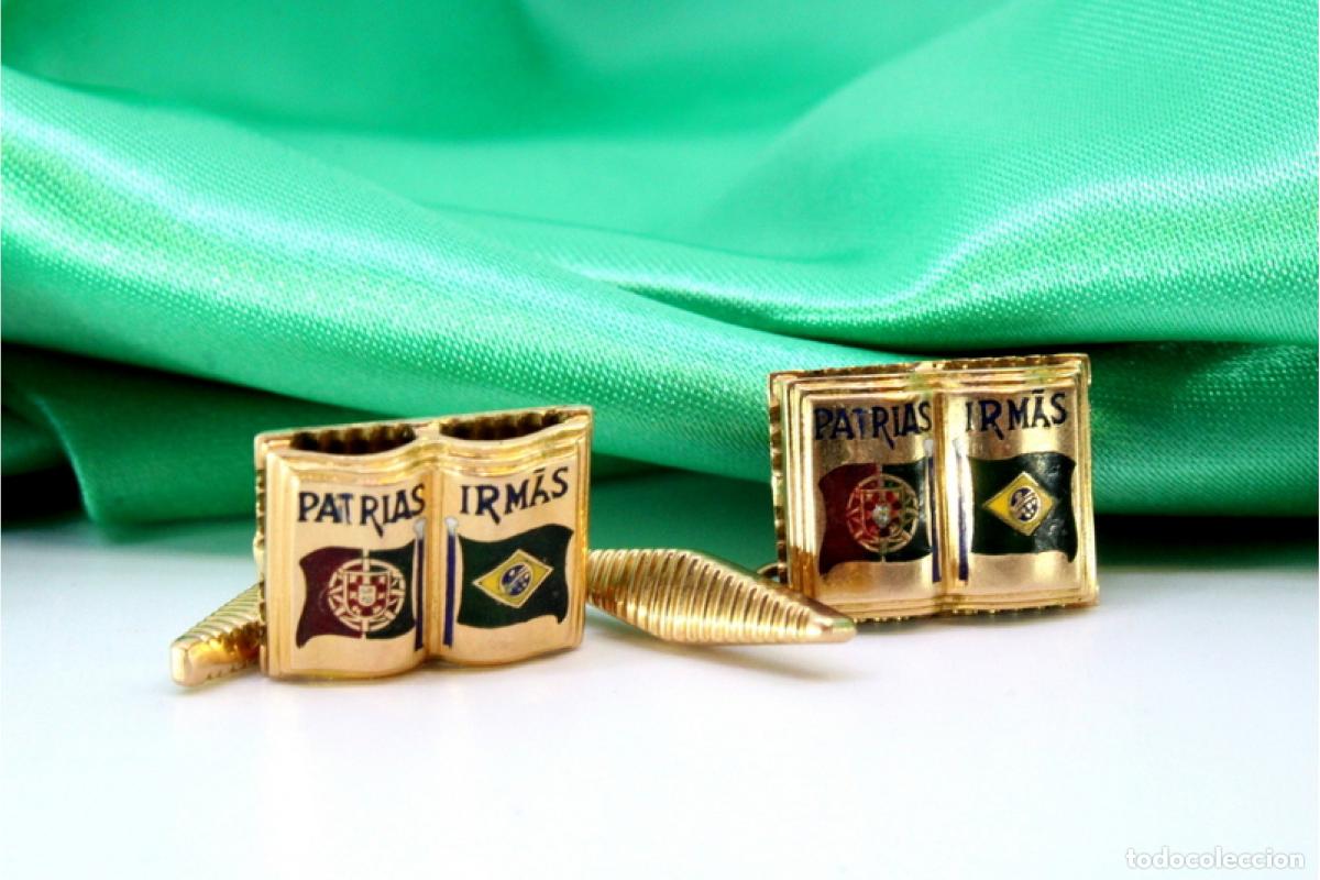 Joyeria: Gemelos de oro de 19,2 quilates - Foto 4