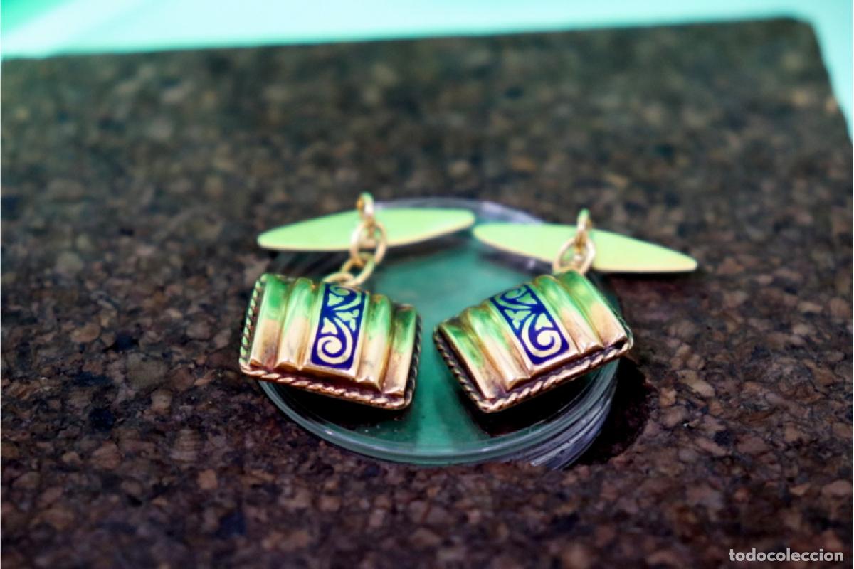 Joyeria: Gemelos de oro de 19,2 quilates - Foto 5