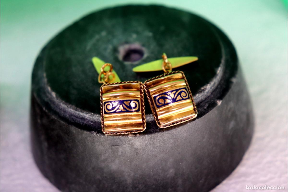 Joyeria: Gemelos de oro de 19,2 quilates - Foto 7