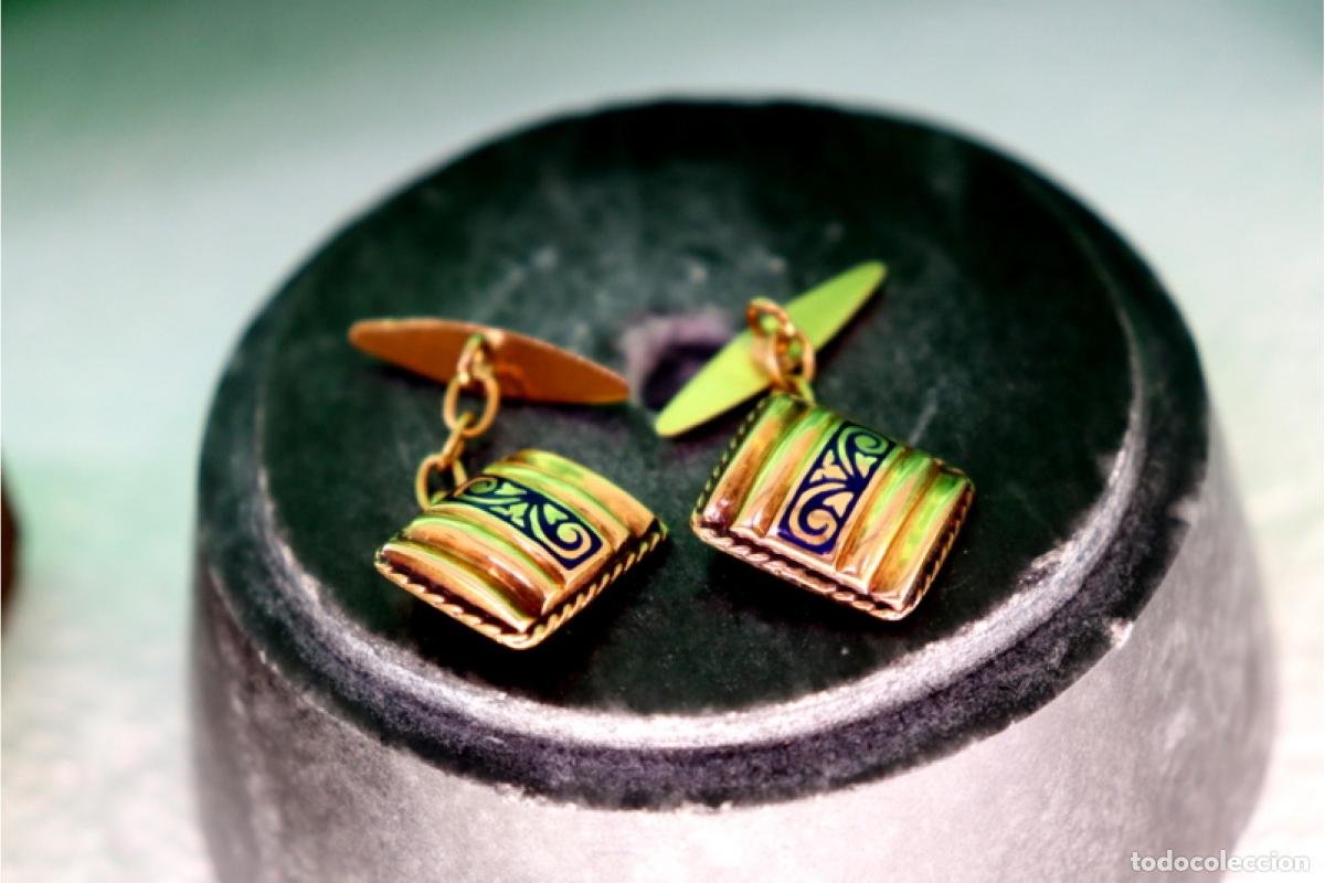 Joyeria: Gemelos de oro de 19,2 quilates - Foto 1