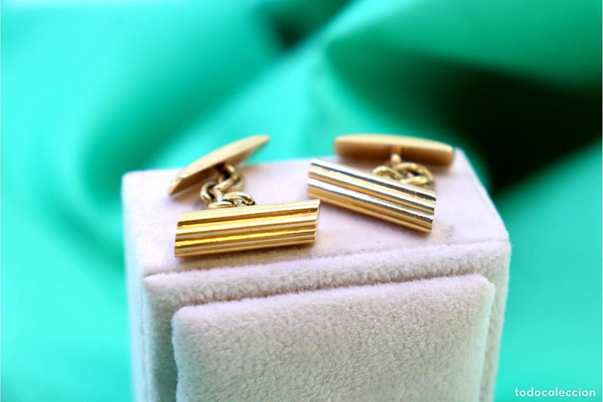 Joyeria: Gemelos de oro de 19,2 quilates - Foto 3
